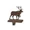 Glitzhome® 6.5" Reindeer Stocking Holder Set